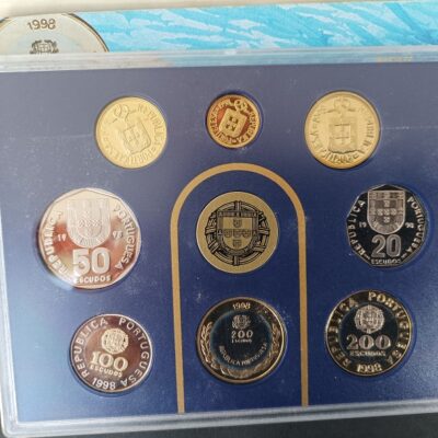 Moedas da Expo 98 e Jogos Olímpicos de 1998