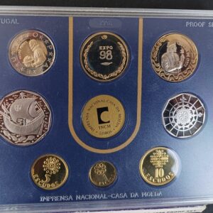 Moedas da Expo 98 e Jogos Olímpicos de 1998