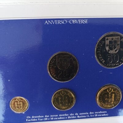 Moedas de Portugal 1986,1992. Tratado das Tordesilhas 1994. Jogos Olímpicos 1992