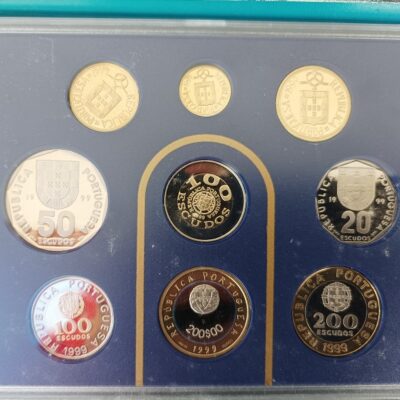 1999 – Moedas do 50.º Aniversário da UNICEF
