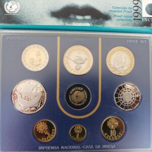 1999 - Moedas do 50.º Aniversário da UNICEF