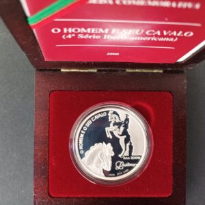 2000 - Moeda 1000$00 do Cavalo Lusitano - O Homem e o Seu Cavalo