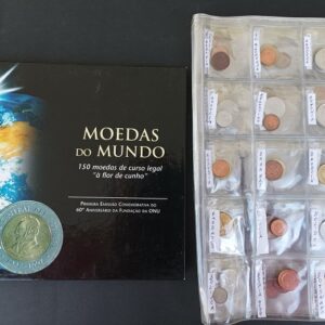 Moedas do Mundo - 150 moedas de correntes - FDC