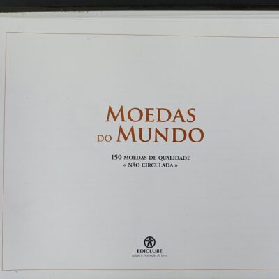 Moedas do Mundo – 150 moedas de correntes – FDC