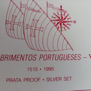 1995 - Moedas 200$00 dos Descobrimentos Portuguesas - VI - 1515 -1995 - Prata Proof