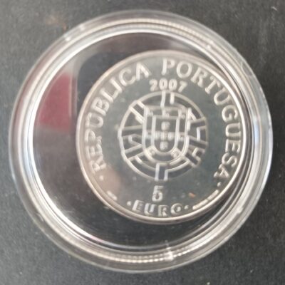 2007 – Moeda 5€ da Floresta Laurissilva da Madeira