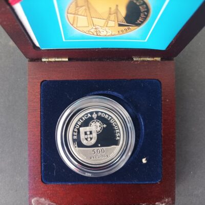 1998 – Moeda 500$00 da Inauguração da Ponte Vasco da Gama
