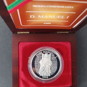 1998 - Moeda mil escudos do Rei D. Manuel I, O Venturoso
