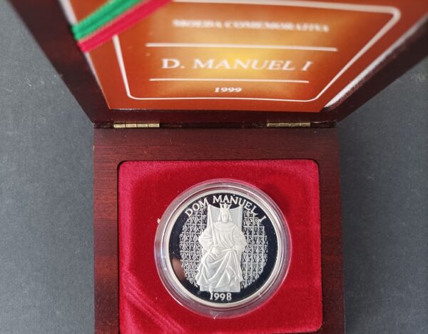 1998 - Moeda mil escudos do Rei D. Manuel I, O Venturoso