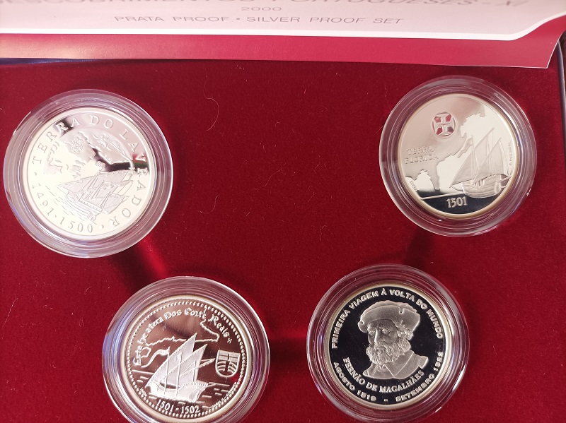 2000 - Estojo moedas 200$00 dos descobrimentos portugueses - A Abertura de Novas Fronteiras