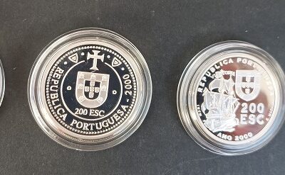 2000 – Estojo moedas 200$00 dos descobrimentos portugueses – A Abertura de Novas Fronteiras
