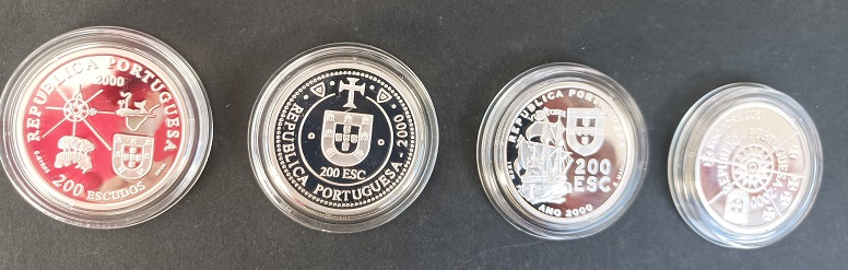 2000 - Estojo moedas 200$00 dos descobrimentos portugueses - A Abertura de Novas Fronteiras - Image 2