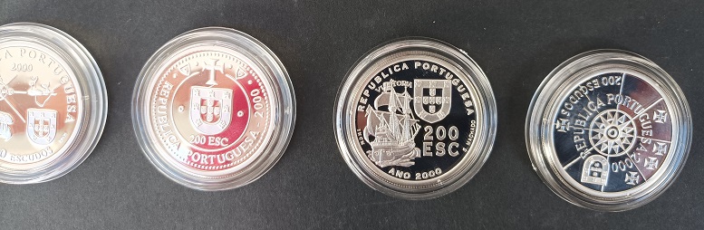2000 - Estojo moedas 200$00 dos descobrimentos portugueses - A Abertura de Novas Fronteiras - Image 3