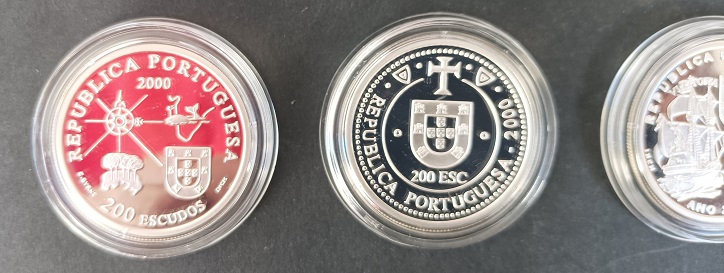 2000 - Estojo moedas 200$00 dos descobrimentos portugueses - A Abertura de Novas Fronteiras - Image 4