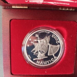 2003 - Moeda 1000$00 da V Série Ibero-Americana - Náutica