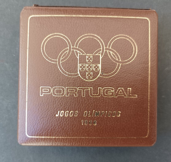 1988 - Moeda 250$00 Proof dos XXV Jogos Olímpicos de Seul - Image 2
