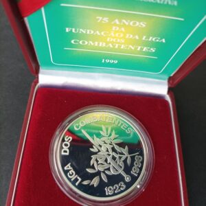 1998 - Moeda 1000$00 dos 75 Anos da Fundação da Liga dos Combatentes