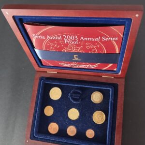 2003 - Moedas Proof da Série Anual