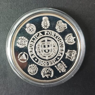 1994 – Moeda mil escudos – O Lobo – Espécies em Via de Extinção