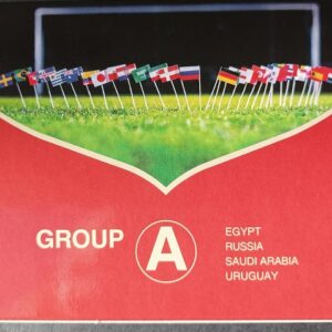 Moedas do Campeonato do Mundo de Futebol 2018 - Rússia - Grupo A