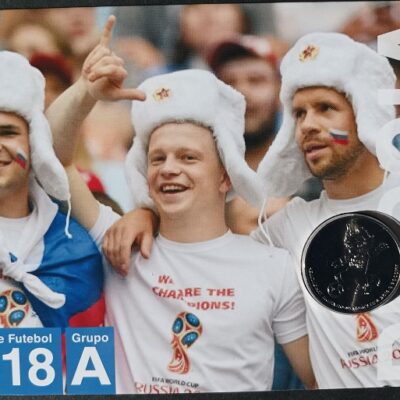 Moedas do Campeonato do Mundo de Futebol 2018 – Rússia – Grupo A