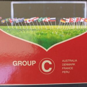 Moedas do Campeonato do Mundo de Futebol 2018 - Rússia - Grupo C