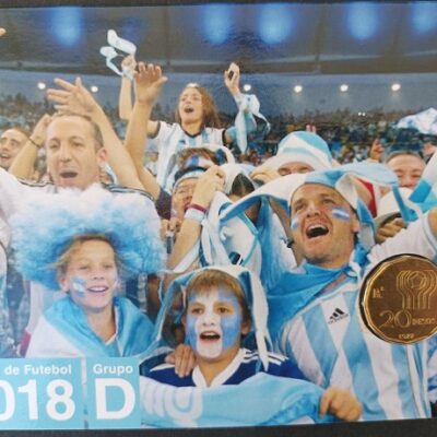 Moedas do Campeonato do Mundo de Futebol 2018 – Rússia – Grupo D