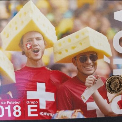 Moedas do Campeonato do Mundo de Futebol 2018 – Rússia – Grupo E