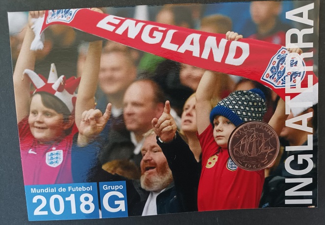 Moedas do Campeonato do Mundo de Futebol 2018 - Rússia - Grupo G