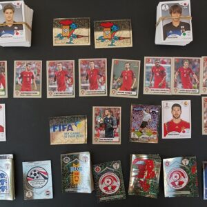 Cromos Panini do Campeonato do Mundo de Futebol Rússia 2018