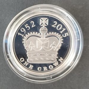 2015 - Moeda £5 da Rainha Elizabeth II