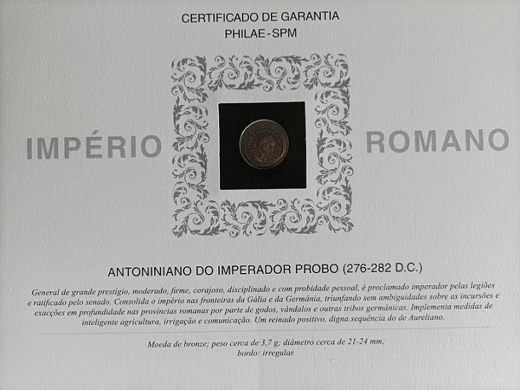 276-282 DC - Antoniniano do Imperador Probo