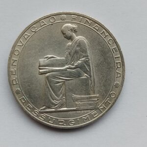 Moeda 20 escudos renovação Financeira