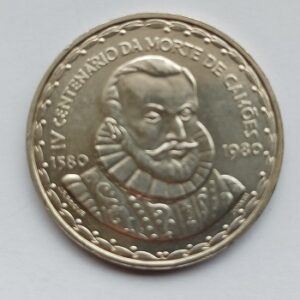 Moeda 1000$00 IV Centenário Morte Camões
