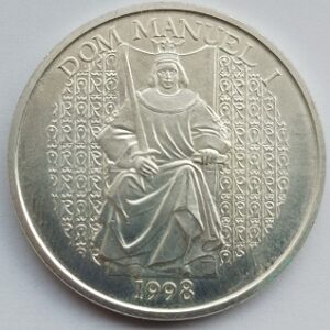 Moeda 1000 escudos D. Manuel I - 1998