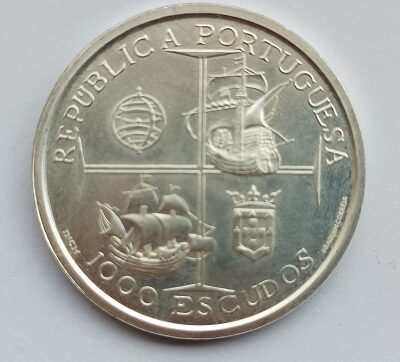 Moeda 1000 escudos D. Manuel I – 1998