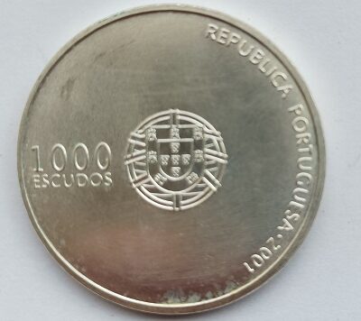 Moeda de 1000 escudos de 2001