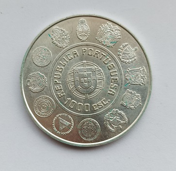 Moeda 1000 escudos – Dança dos pauliteiros