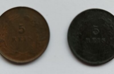 Moeda 5 reis de 1906