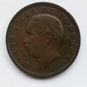 Moedas XX reis de 1883 e 1884