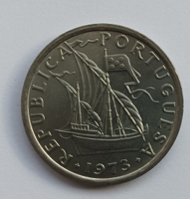 Moeda de 10 escudos de 1973