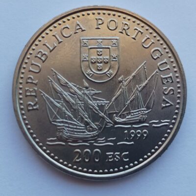Moedas comemorativas de 200 escudos