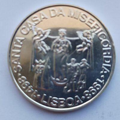 Moeda 1000 escudos Santa Casa da Mesericórdia