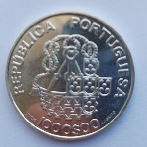 Moeda 1000 escudos Santa Casa da Mesericórdia