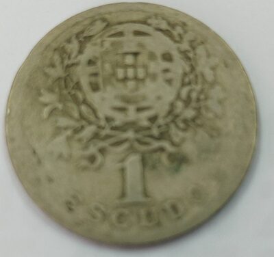 Moeda portuguesa de 1 escudo de 1929