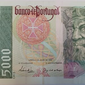 Nota de 5000 Escudos - Chapa 3