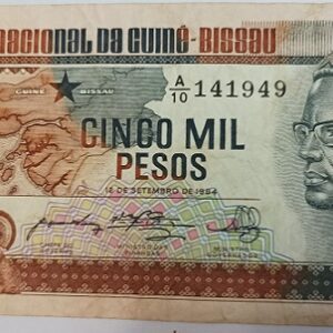 Nota de 5000 Pesos - Guiné Bissau
