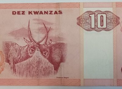 Nota de 10 Kuanzas – Angola