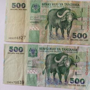 Notas 500 Shilingi - Tanzânia