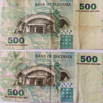 Notas 500 Shilingi – Tanzânia